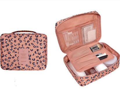 ORQAVIO Travel Cosmetic Organizer cosmetic bag with compartments