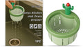 ORQAVIO Cactus Sink Strainer product box and strainer basket with cactus handle